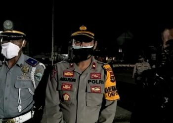 Malam Pergantian Tahun Baru, Satgas Gabungan Polres Batanghari Lakukan Giat Patroli