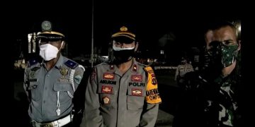 Malam Pergantian Tahun Baru, Satgas Gabungan Polres Batanghari Lakukan Giat Patroli