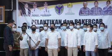 Pemkab Batanghari Hadiri Acara Pelantikan dan Rakercab
