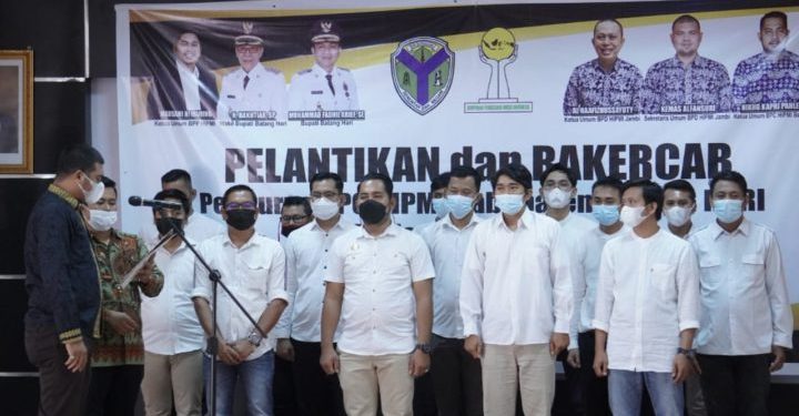 Pemkab Batanghari Hadiri Acara Pelantikan dan Rakercab