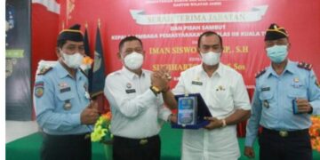 Wabup Amir Sakib Hadiri Serah Terima Jabatan Dan Pisah Sambut Kepala Lembaga Pemasyarakatan II B