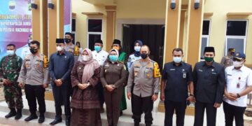 Ketua DPRD Muarojambi Yuli Setya Bakti Hadiri Peresmian Gedung Mako Polsubsektor Sungai Gelam