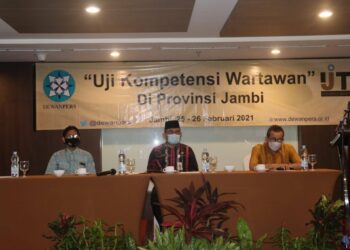 Sekda Sudirman Buka Secara Resmi Pelaksanaan Uji Kompetensi Jurnalis Televisi