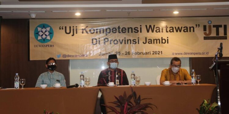 Sekda Sudirman Buka Secara Resmi Pelaksanaan Uji Kompetensi Jurnalis Televisi