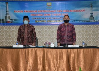 Sekda Sudirman Buka Rakor Program Pembangunan Kepemudaan dan Keolahragaan