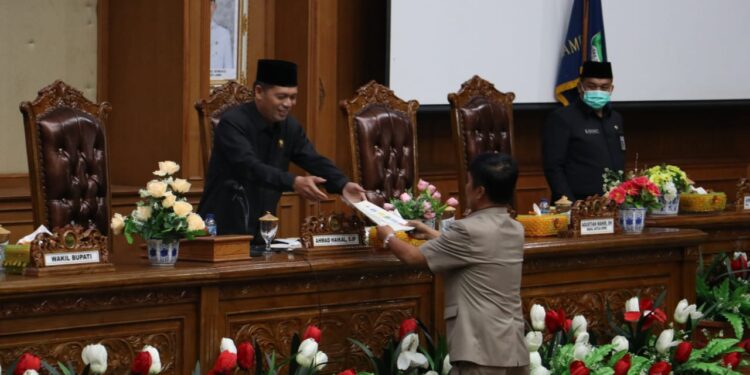 DPRD Muaro Jambi Rapat Paripurna Reses Pertama di Tahun 2021