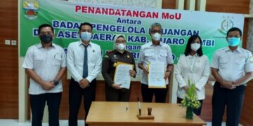 Pemkab Muaro Jambi Lakukan Penandatanganan Memorandum Of Understanding