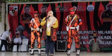 Bupati Muaro Jambi Hadiri Acara Peduli Dengan Anak Yatim dan Kaum Dhuafa