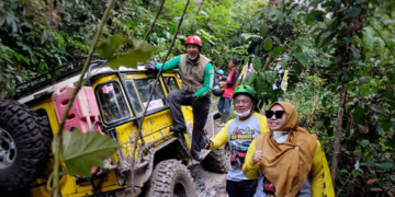 Bupati Masnah Albusyro Ikuti Kegiatan Offroad Adhyaksa Adventure Challenge