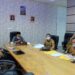 Sekda Ikuti  Vidio Comference (Vidcon) Rapat Koordinasi Khusus Kabupaten/Kota se-Provinsi Jambi