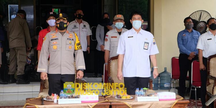 Sekda Muaro Jambi Ikuti Apel Siaga Kebakaran Hutan Dan Lahan