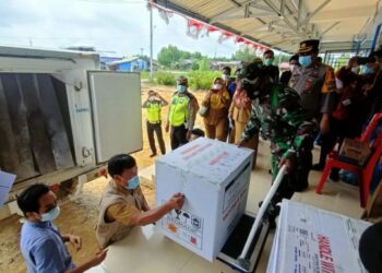 Pemkab Tanjab Barat Terima 3.200 Vaksin Covid-19