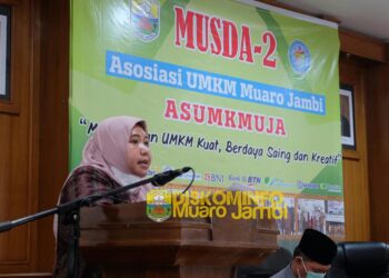 Bupati Muaro Jambi Buka Musyawarah Daerah Asosiasi UMKM