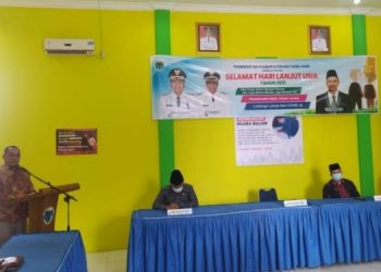 Gelar Kegiatan Peringati Hari Lansia, Pemkab Batanghari Salurkan Bantuan Sembako