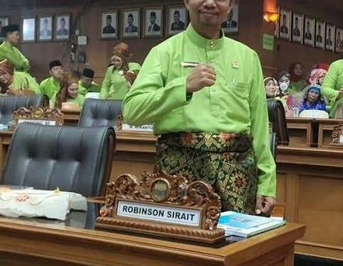 Anggota DPRD Robinson Sirait Dukung Program TMMD ke-110