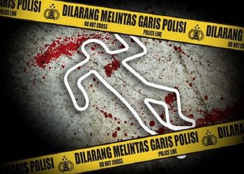 Gegara Cekcok, Dahi Warga Kediri Ini Dicangkul Teman Karibnya