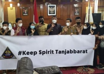 DP3AP2KB Tanjab Barat Audiensi dengan Wabup Hairan, Bahas Acara Party SMAN 1 Kuala Tungkal