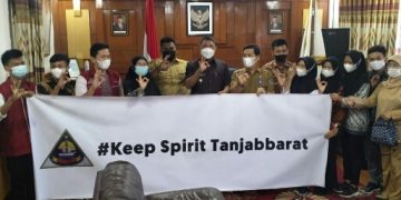 DP3AP2KB Tanjab Barat Audiensi dengan Wabup Hairan, Bahas Acara Party SMAN 1 Kuala Tungkal