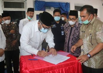 Sekda : Buka Penyerahan Aset dari Pemerintah Kabupaten Kerinci Kepada Pemerintah Kota Sungai Penuh