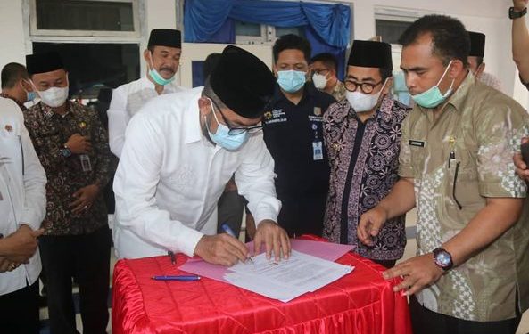 Sekda : Buka Penyerahan Aset dari Pemerintah Kabupaten Kerinci Kepada Pemerintah Kota Sungai Penuh