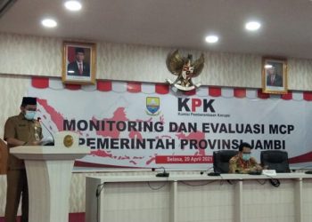 Sekda Ingati Komitmen Pemprov Jambi Cegah Terjadinya Tindak Pidana Korupsi