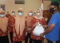 Dekati Ramadahan Penuh Berkah , DWP Provinsi Jambi Berbagi Kasih Dengan Anak disabilitas