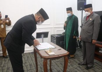 Sekda H.Sudirman,SH.MH Lantik Pejabat Fungsional Lingkup Pemrov Jambi