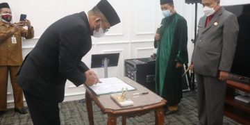 Sekda H.Sudirman,SH.MH Lantik Pejabat Fungsional Lingkup Pemrov Jambi