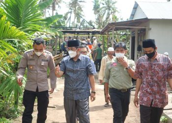Bupati Anwar Sadat Tinjau Langsung Lokasi Kebakaran di Parit Arman
