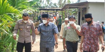 Bupati Anwar Sadat Tinjau Langsung Lokasi Kebakaran di Parit Arman
