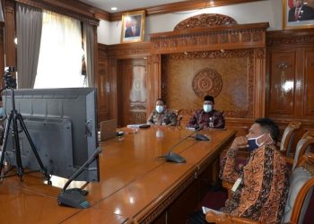Sekda Ikuti Launching Virtual (Peluncuran) Indonesia Makin Cakap Digital 2021