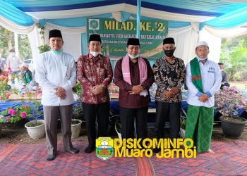 Wabup Bambang Bayu Suseno Menghadiri Milad di Desa Danau Lamo Kecamatan Maro Sebo