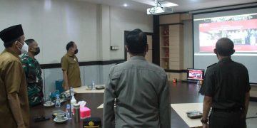 Sekda Tanjab Barat Mengikuti Acara Pelantikan Bupati dan Wakil Bupati Bungo
