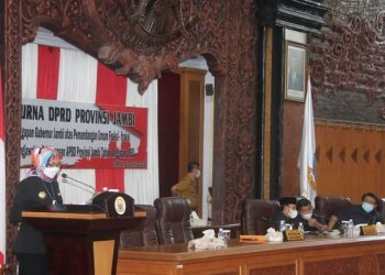 Pj. Gubernur Bahas Ranperda Pelaksanaan APBD Provinsi Jambi Tahun Anggaran 2020