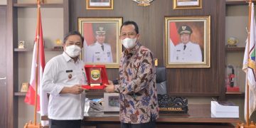 Wabup Bambang Bayu Suseno Kunker Ke Pemerintah kota Serang