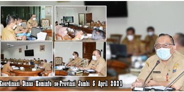 Diskominfo Provinsi Jambi Rakor Se Kabupaten, Kota Jambi