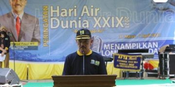 Peringati Hari Air Dunia, Kadis PUPR M.Fauzi Bersama Pj Gubernur Lakukan Tanam Pohon