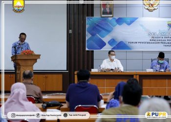 Kadis PUPR M. Fauzi Buka Rapat Pengembangan Perumahan dan Kawasan Permukiman