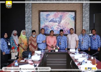 Kadis PUPR M. Fauzi Sambut Kunker DPRD Bengkulu