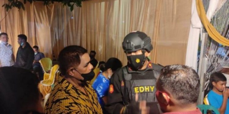 Tak Patuhi Prokes, Pesta Pernikahan di Makassar Dibubarkan Polisi