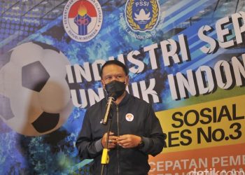 Menpora Targetkan Timnas Sepak Bola Raih Emas di Sea Games 2021