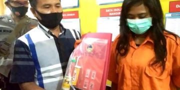 Istri di Mataram Bantu Suami Jual Sabu