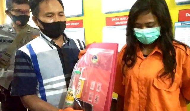 Istri di Mataram Bantu Suami Jual Sabu