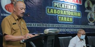 Kadis PUPR Jambi Hadiri Pelatihan Laboratorium Tanah