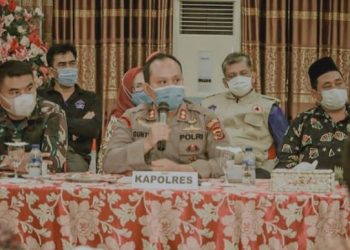 Kapolres Tanjab Barat Himbauan Anggotanya Tak Bepergian , Zona Merah