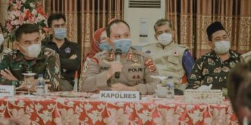 Kapolres Tanjab Barat Himbauan Anggotanya Tak Bepergian , Zona Merah