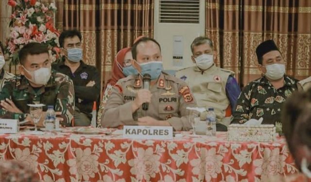Kapolres Tanjab Barat Himbauan Anggotanya Tak Bepergian , Zona Merah
