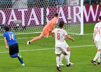Skor Imbang 1-1 , Spanyol Paksa Italia Extra time