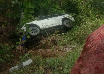 Mobil Kehilangan Kendali Tewaskan Ayah dan Ke 4 Anak