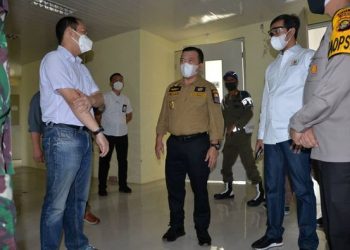 Gubernur Al Haris Tinjau Ruang VVIP RSUD Raden Mattaher untuk COVID-19